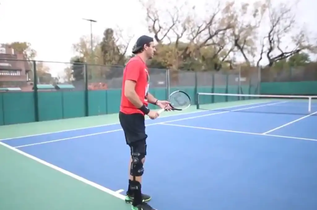 Del Potro volvió a una cancha
