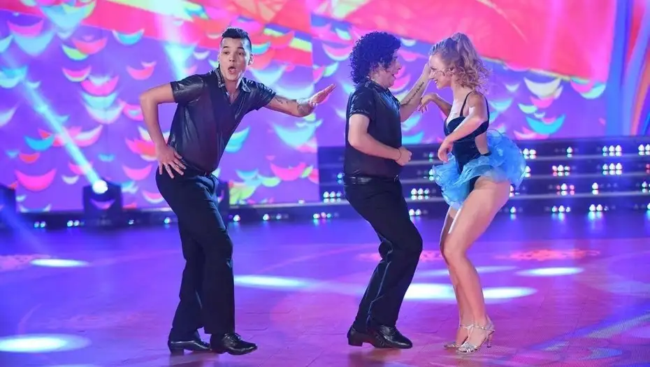 Brian Lanzelotta debutó en la pista junto a El Dipy
