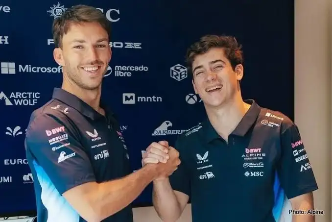 Gasly y Colapinto, otra vez en el foco.