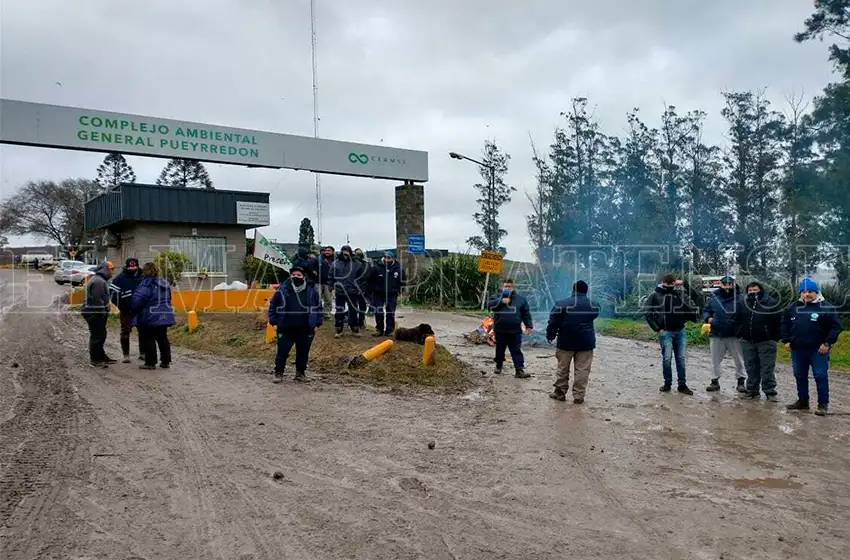 Se levantó el corte en el predio de disposición final de residuos
