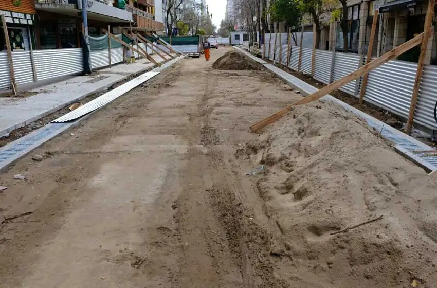 Terminaría en 45 días la primera etapa de las obras en el microcentro