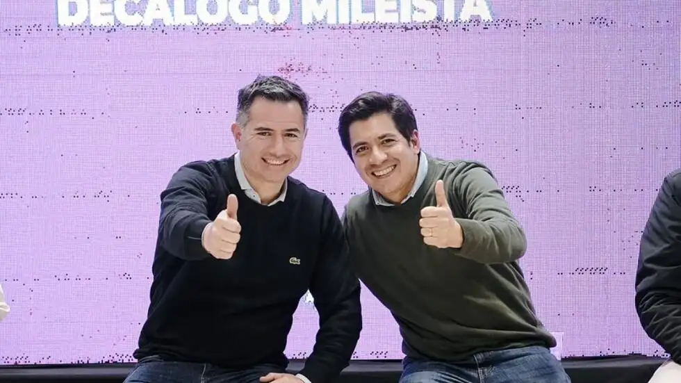 Gabriel Bornoroni y Gonzalo Roca