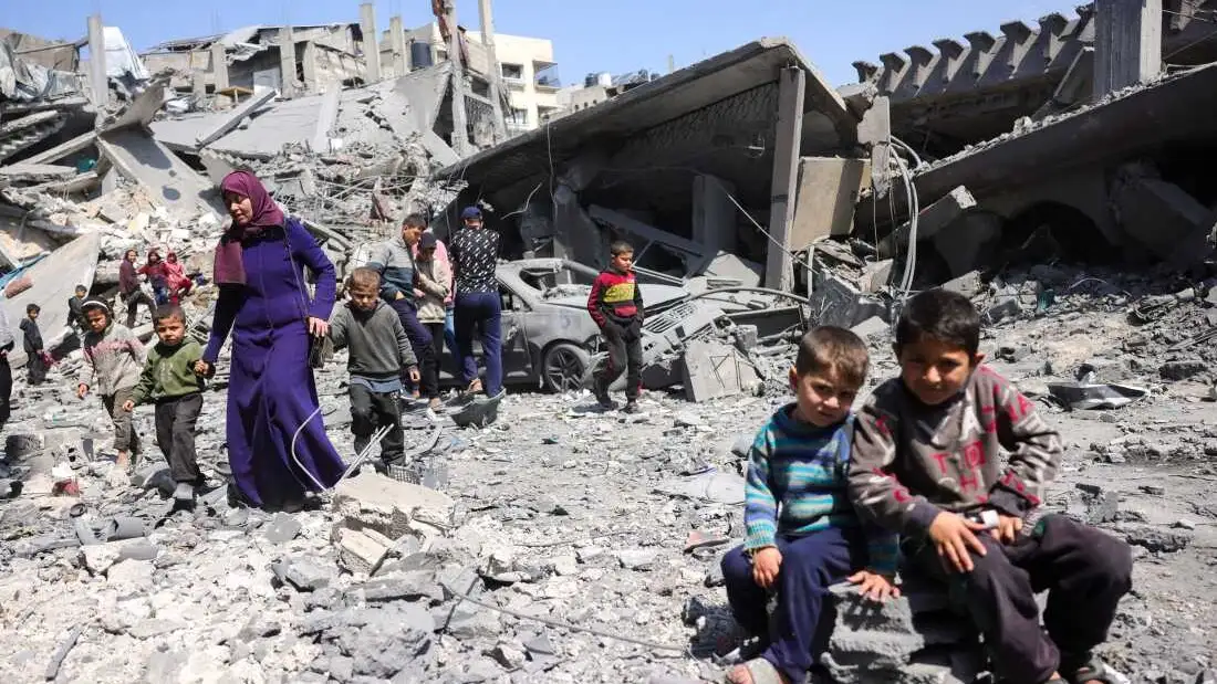 Franja de Gaza (Foto: NPR)