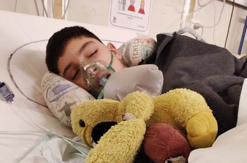 Thiago Joel Franco fue internado por tercera vez en una semana