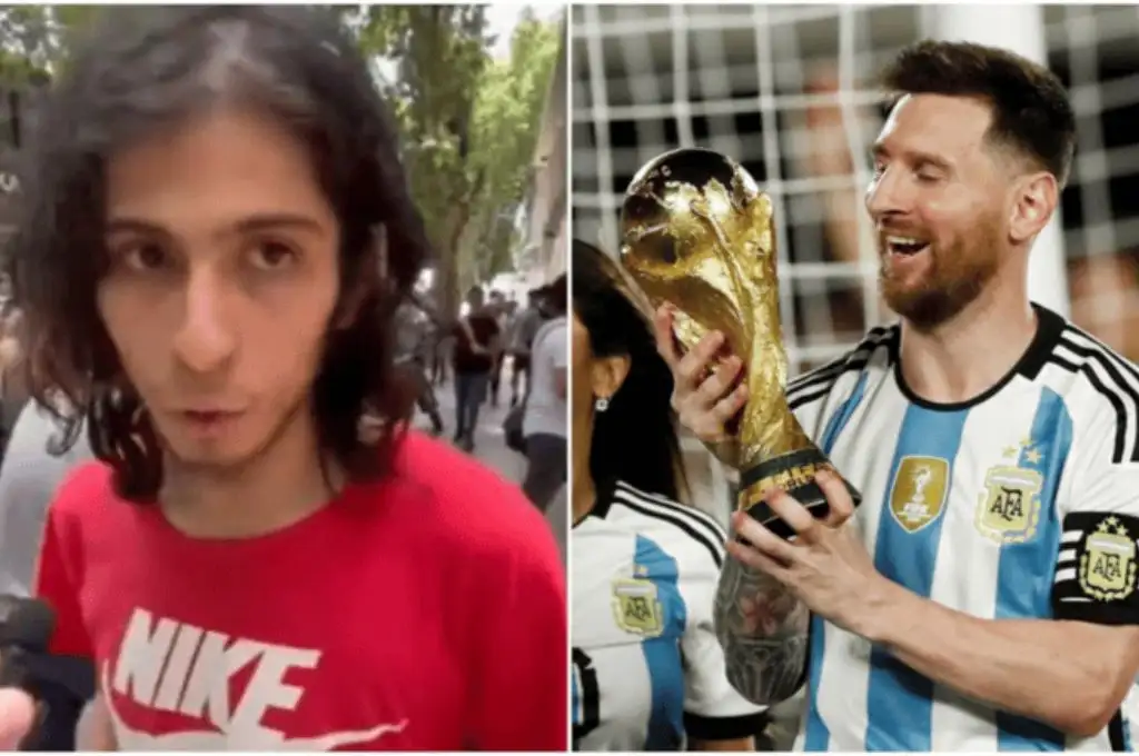 Marco Juventi, un youtuber cuya figura ya había generado controversia en el pasado.