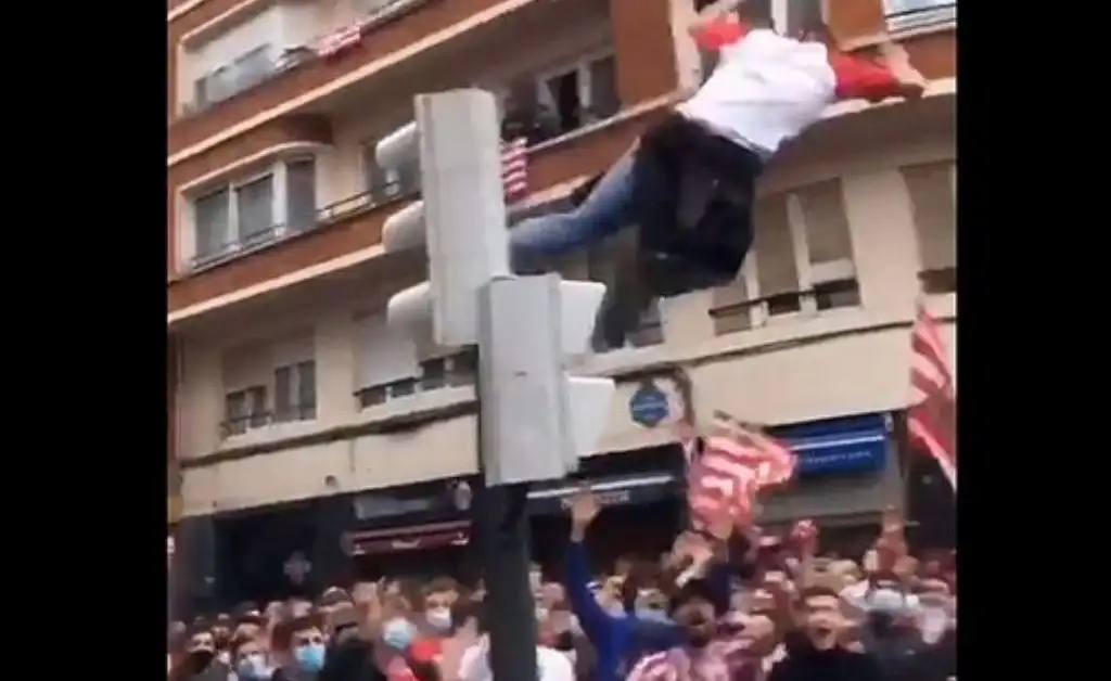 Copa del Rey: hincha del Bilbao terminó con un pulmón perforado