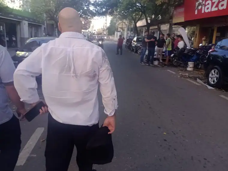 Gustavo, la víctima, había salido de una financiera con $ 5 millones