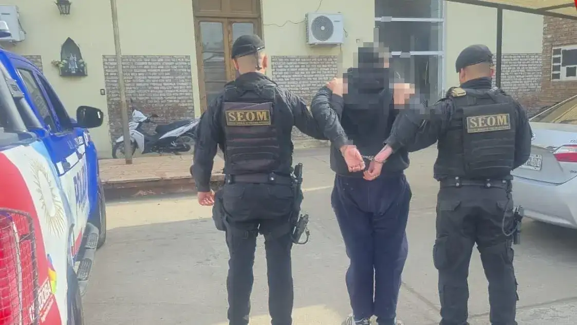 El detenido fue trasladado a sede policial.