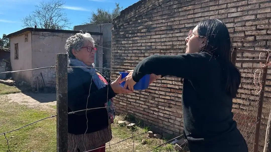 En Tránsito, 35 adultos mayores que se encuentran en situacion de vulnerabilidad reciben diariamente raciones de comida