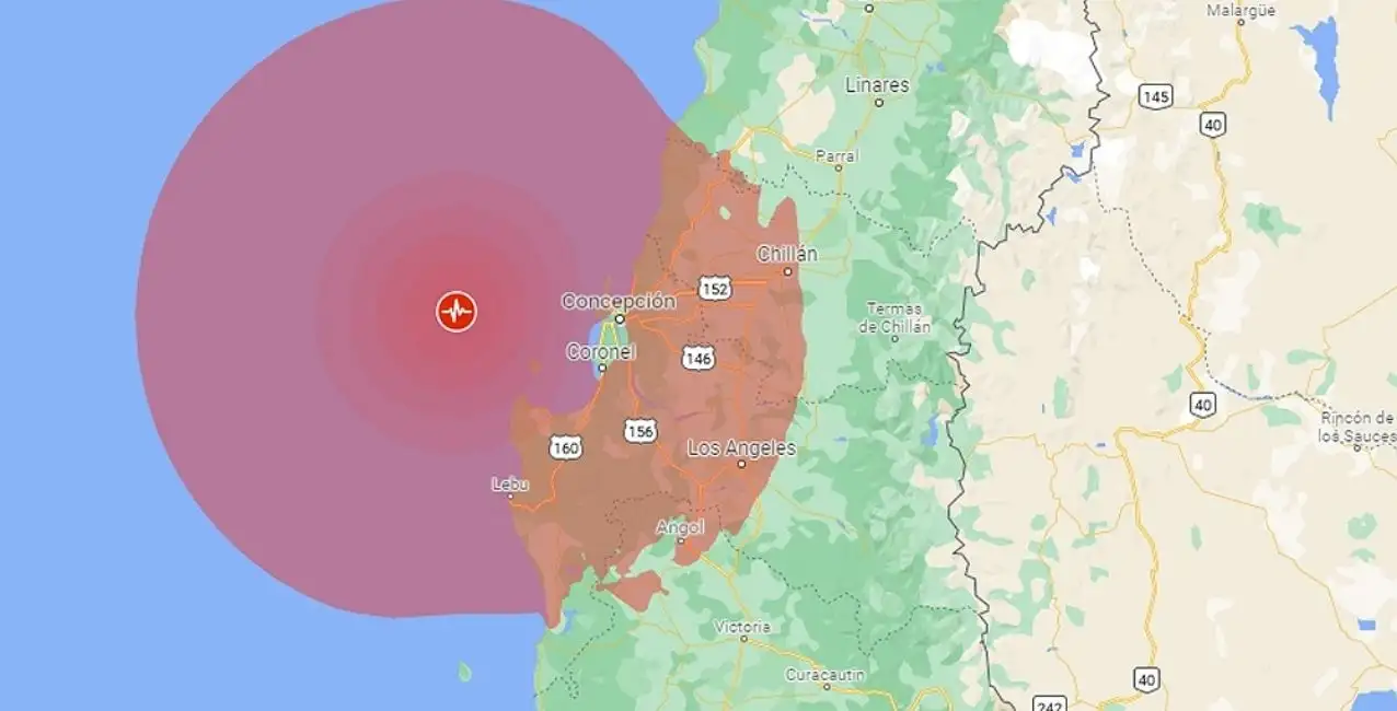 Un sismo de 6,6 Richter golpeó el sur de Chile