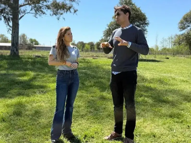 Sofía Galnares e Ignacio Freytes. Foto: Gentileza