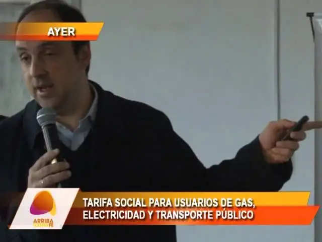 Tarifa Social para usuarios de gas, electricidad y transporte público