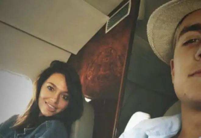 Oriana Sabatini y Paulo Dybala, viajaron juntos a Italia