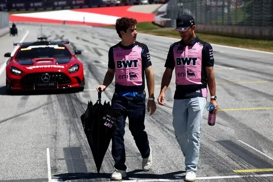 Colapinto y Gasly