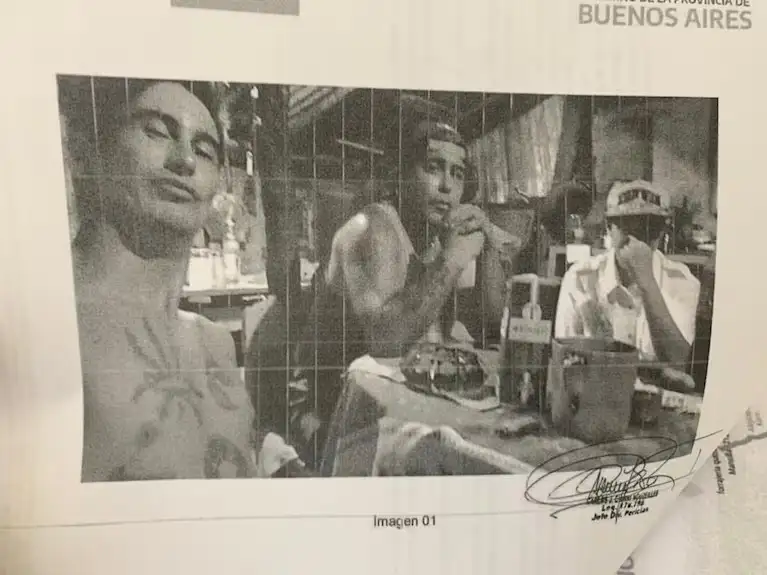 La última foto que se sacó Tehuel de la Torre