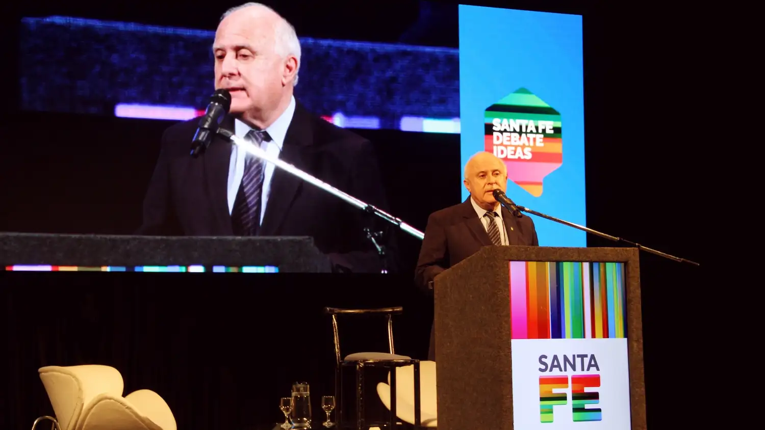 Lifschitz participó de una nueva edición del ciclo Santa Fe Debate Ideas