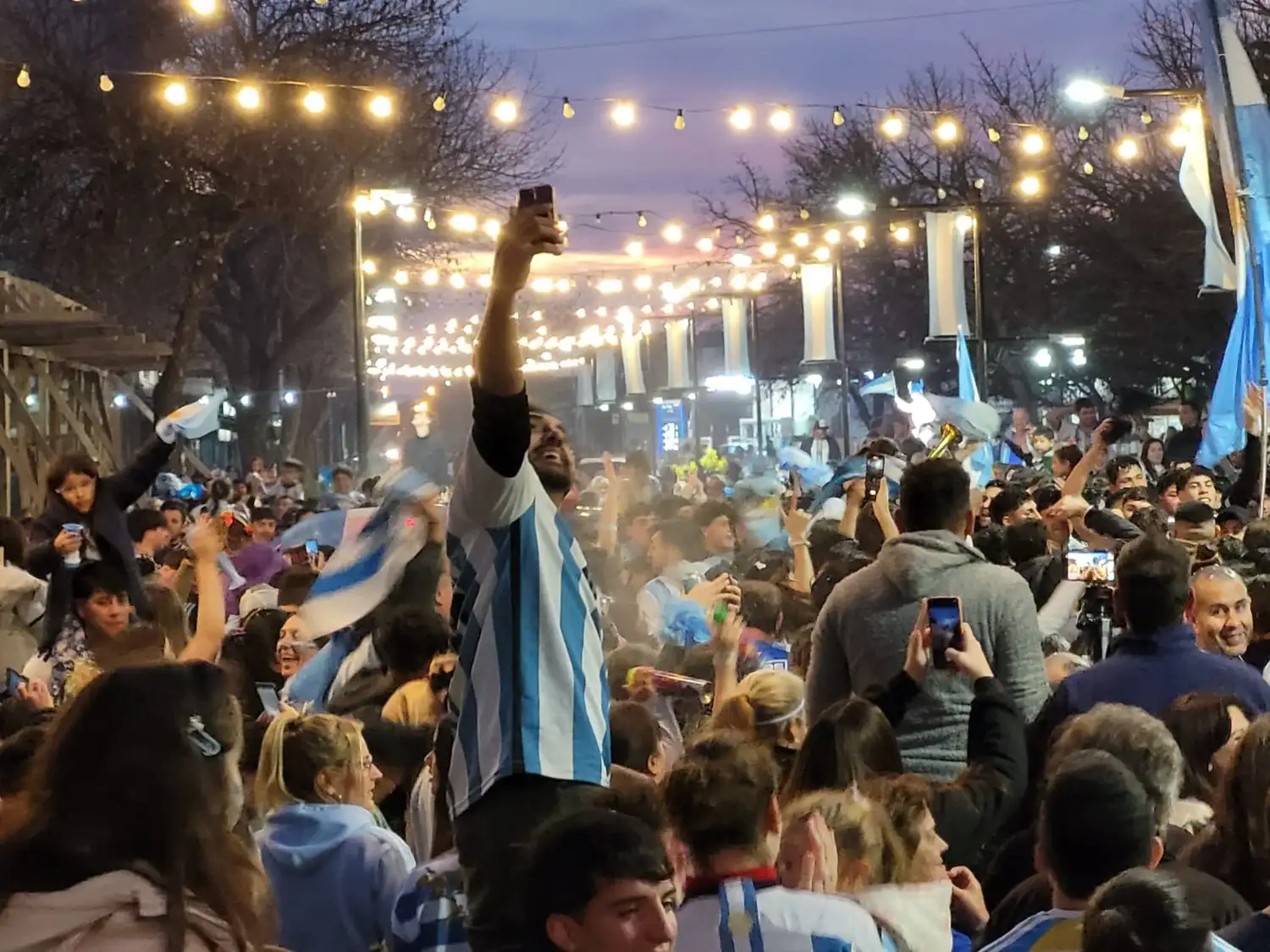La fiesta Argentina se vivió en las calles de Rufino.