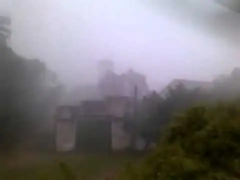 Chajarí sufrió un temporal con vientos de más “100 kilómetros por hora”
