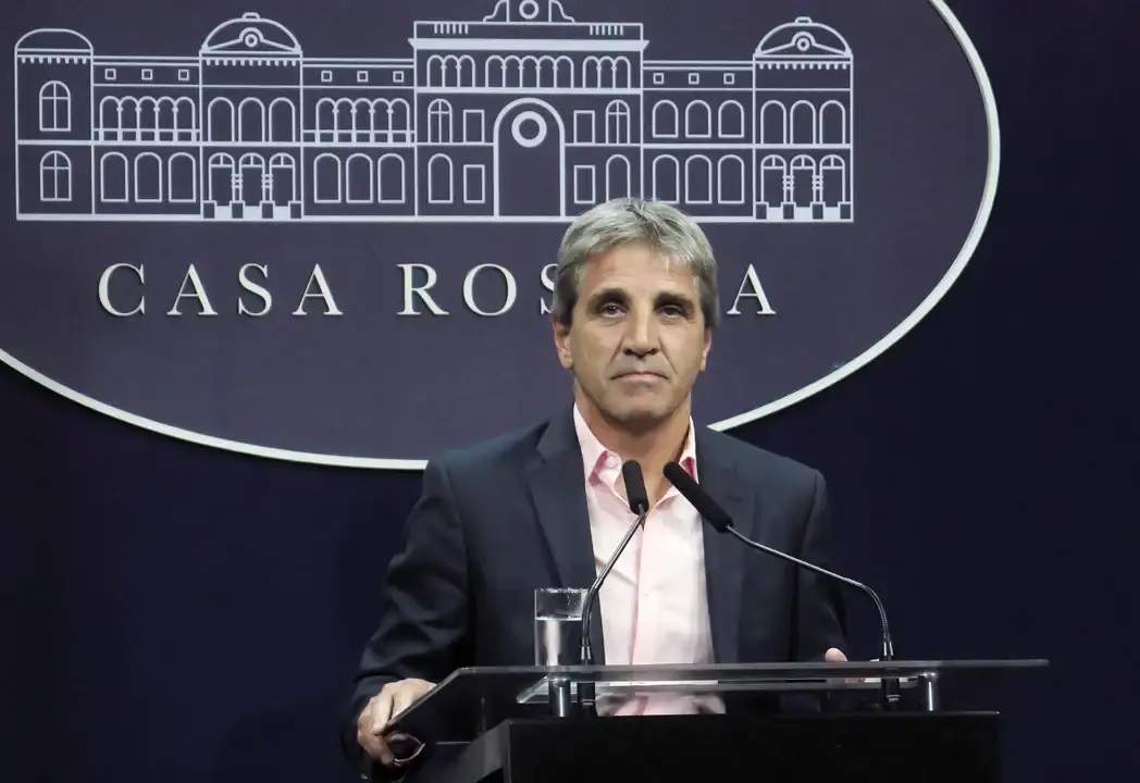 Luis Caputo, ministro de Economía.