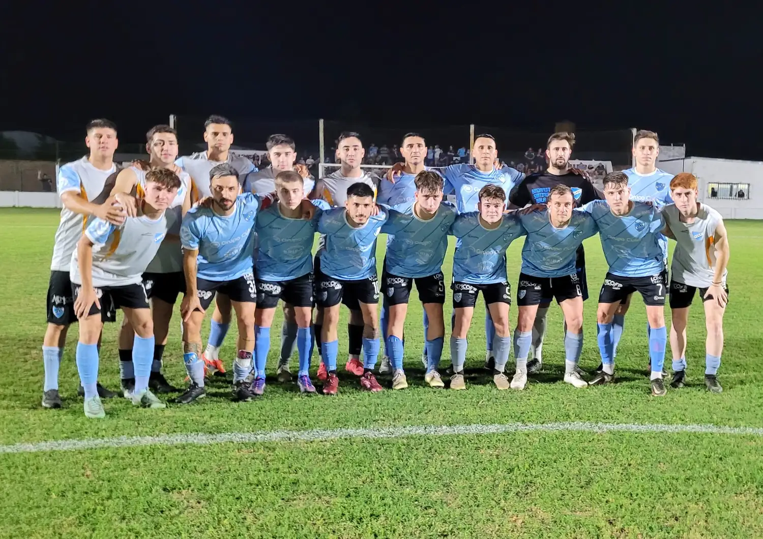 El Celeste es el segundo semifinalista de la Liga Venadense. Foto: Radio Jota.