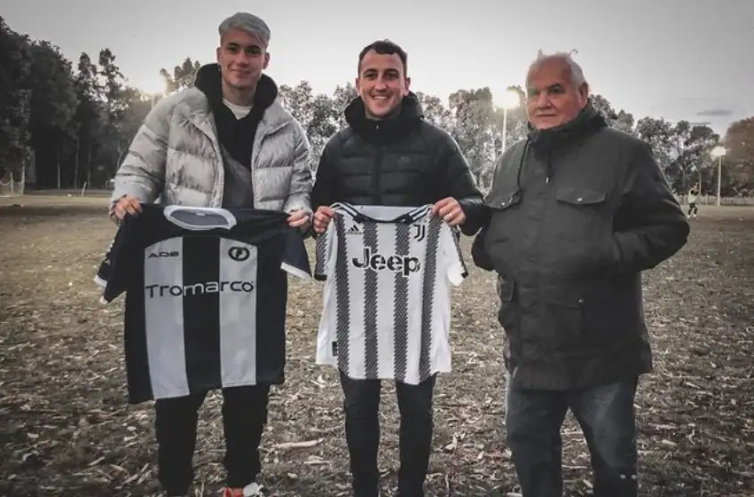 Donde todo empezó: Soulé visitó a los más chicos de Argentinos del Sud