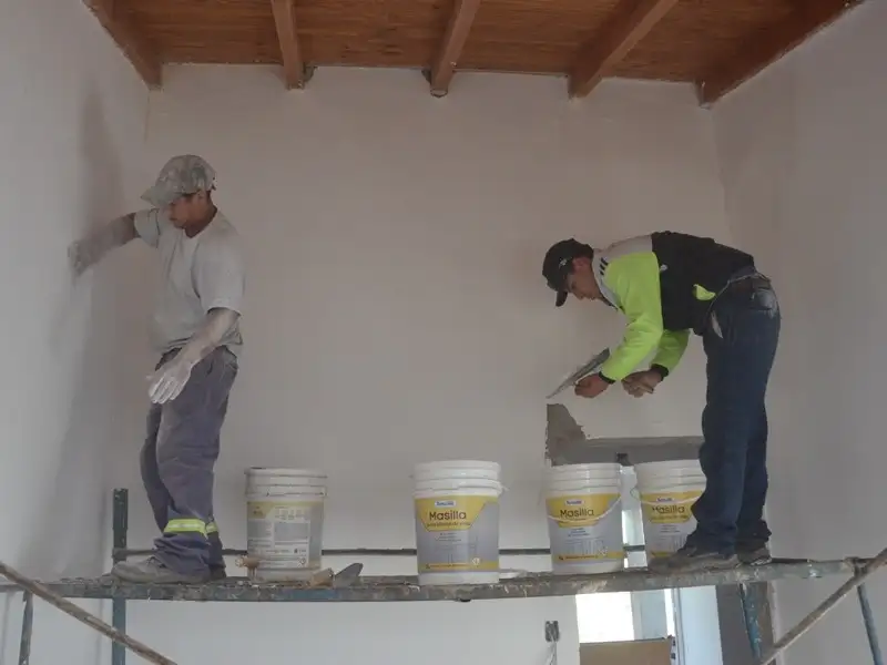 Los cambios empiezan a notarse en el inmueble municipal.