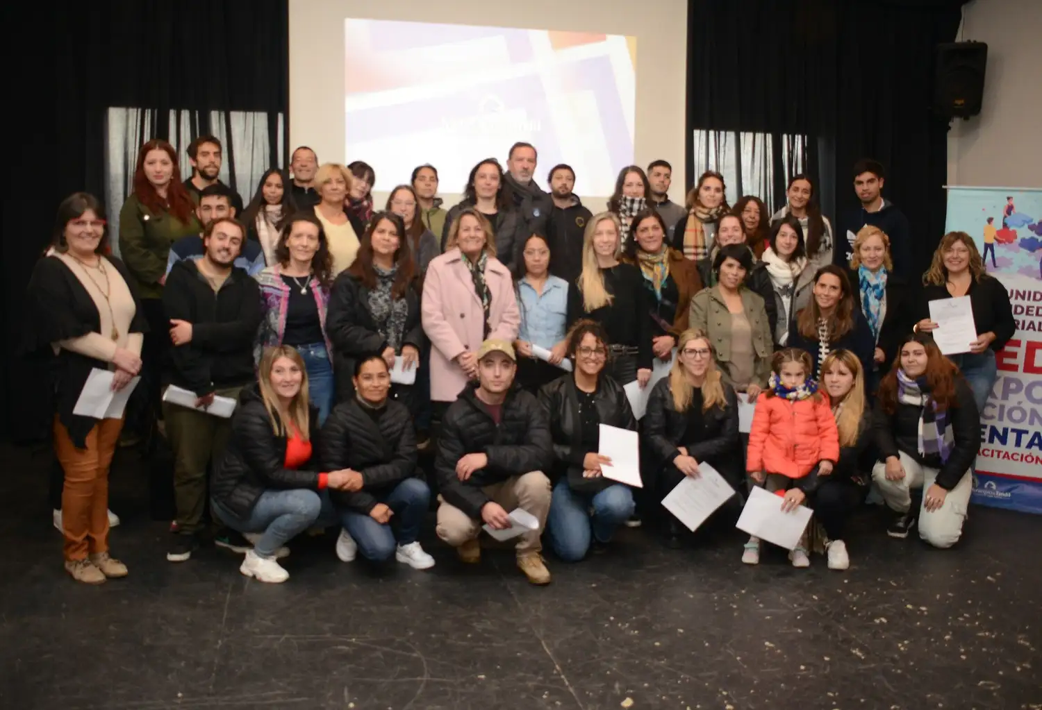 Unos 60 emprendedores recibieron este beneficio del Municipio.