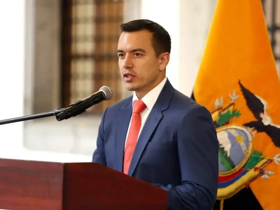 El gobierno de Daniel Noboa reducirá de 20 a 14 los ministerios, y de 9 a 3 las secretarías para "tener un Estado eficiente y servicios públicos de calidad".