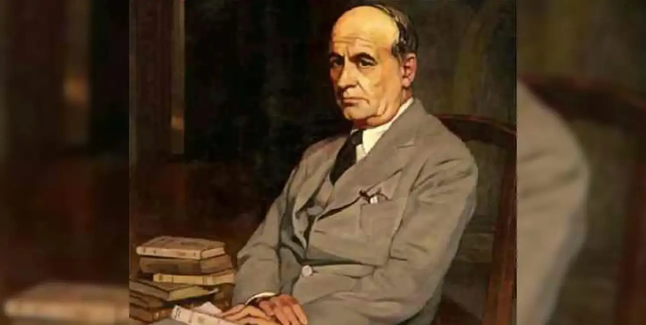 Representación ilustrada de José Ortega y Gasset. Filósofo y ensayista español de renombre, fue el exponente principal de la teoría del perspectivismo y de la razón vital e histórica, líder del movimiento conocido como Novecentismo.