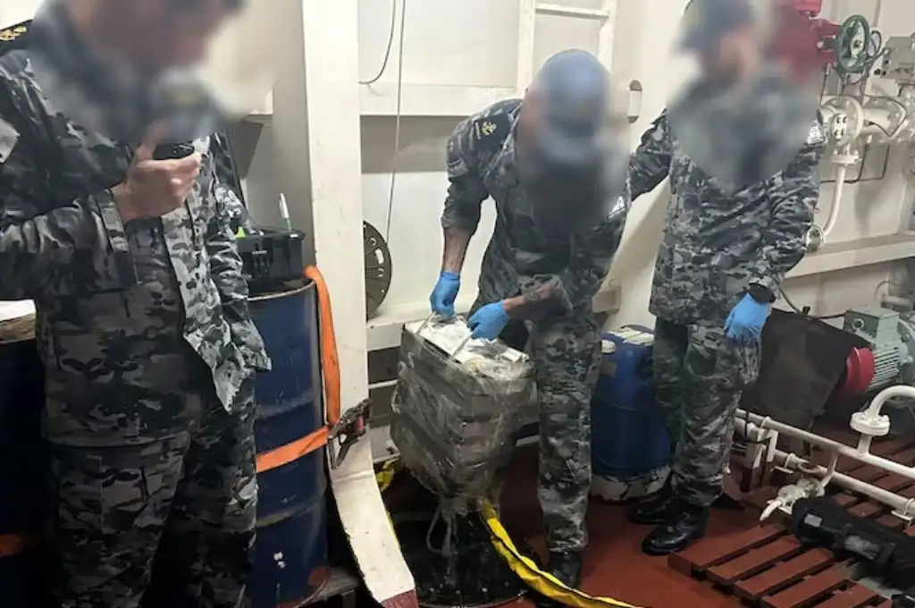El tráfico de drogas salpica al puerto de San Lorenzo: incautaron 900 kilos de cocaína en Australia