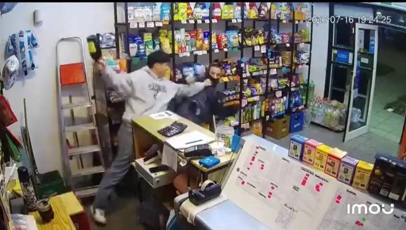 Un intento de robo en un kiosco terminó sin botín.