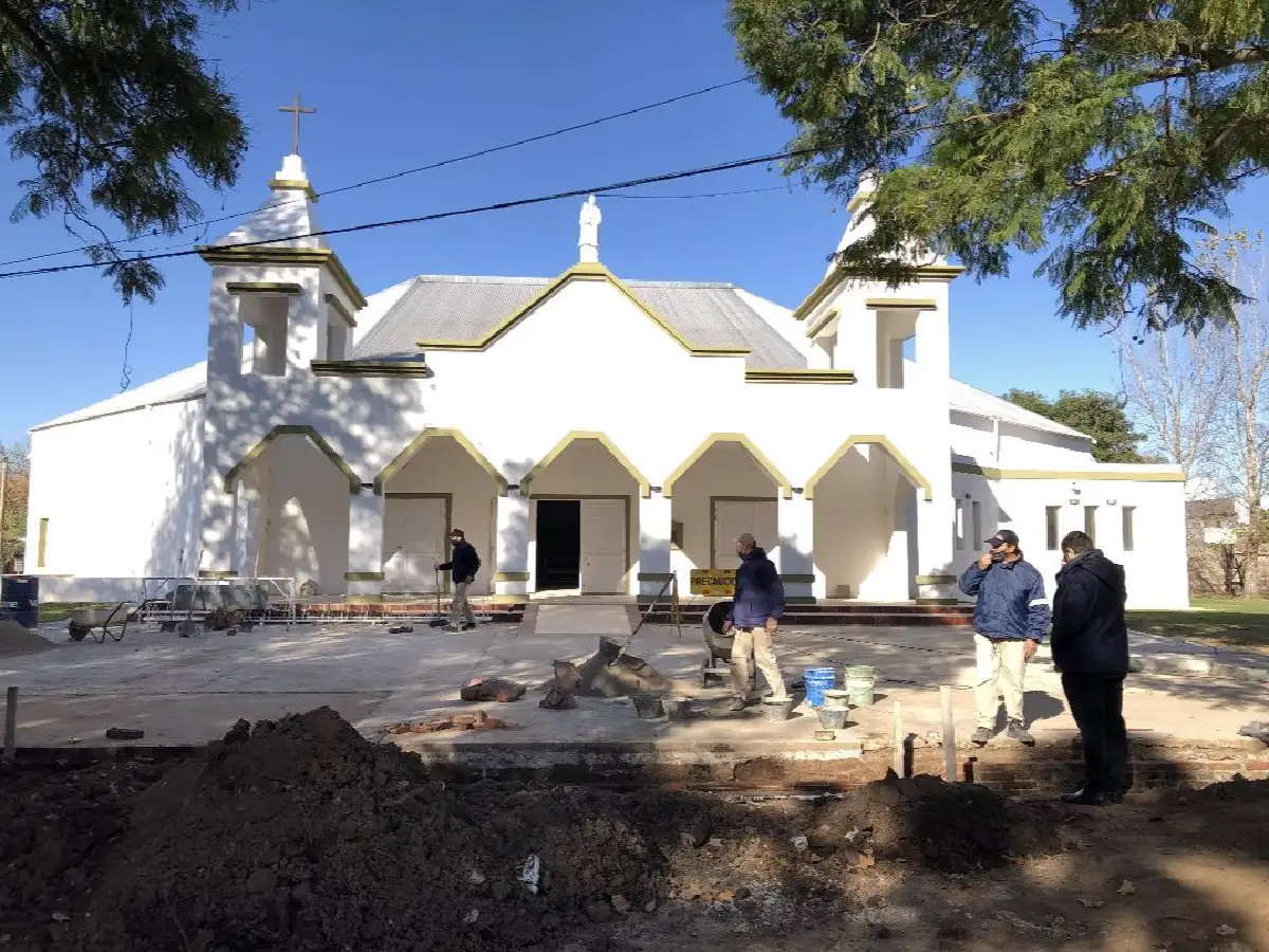 En medio de la pandemia, avanza la obra pública en Brinkmann