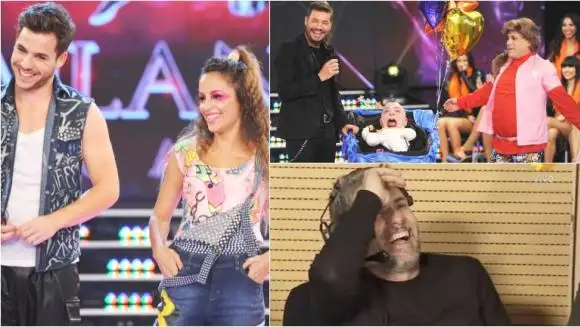 Lourdes Sánchez habló los rumores de embarazo y se divirtió con Tinelli y el Chato Prada