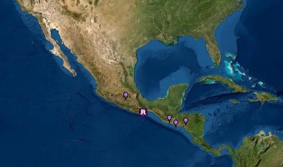 Alerta de tsunami en El Salvador, Guatemala y Honduras