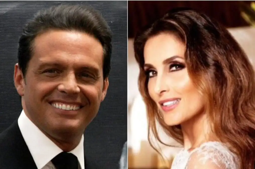 La romántica foto de Luis Miguel y Paloma Cuevas en un restaurante de Nueva York