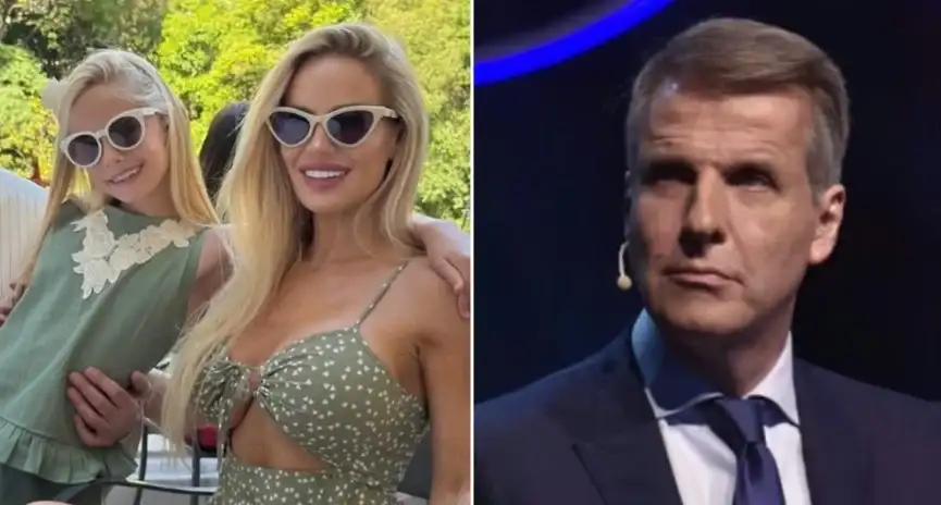 Martín Redrado puso fin a una versión sobre la hija de Luciana Salazar.