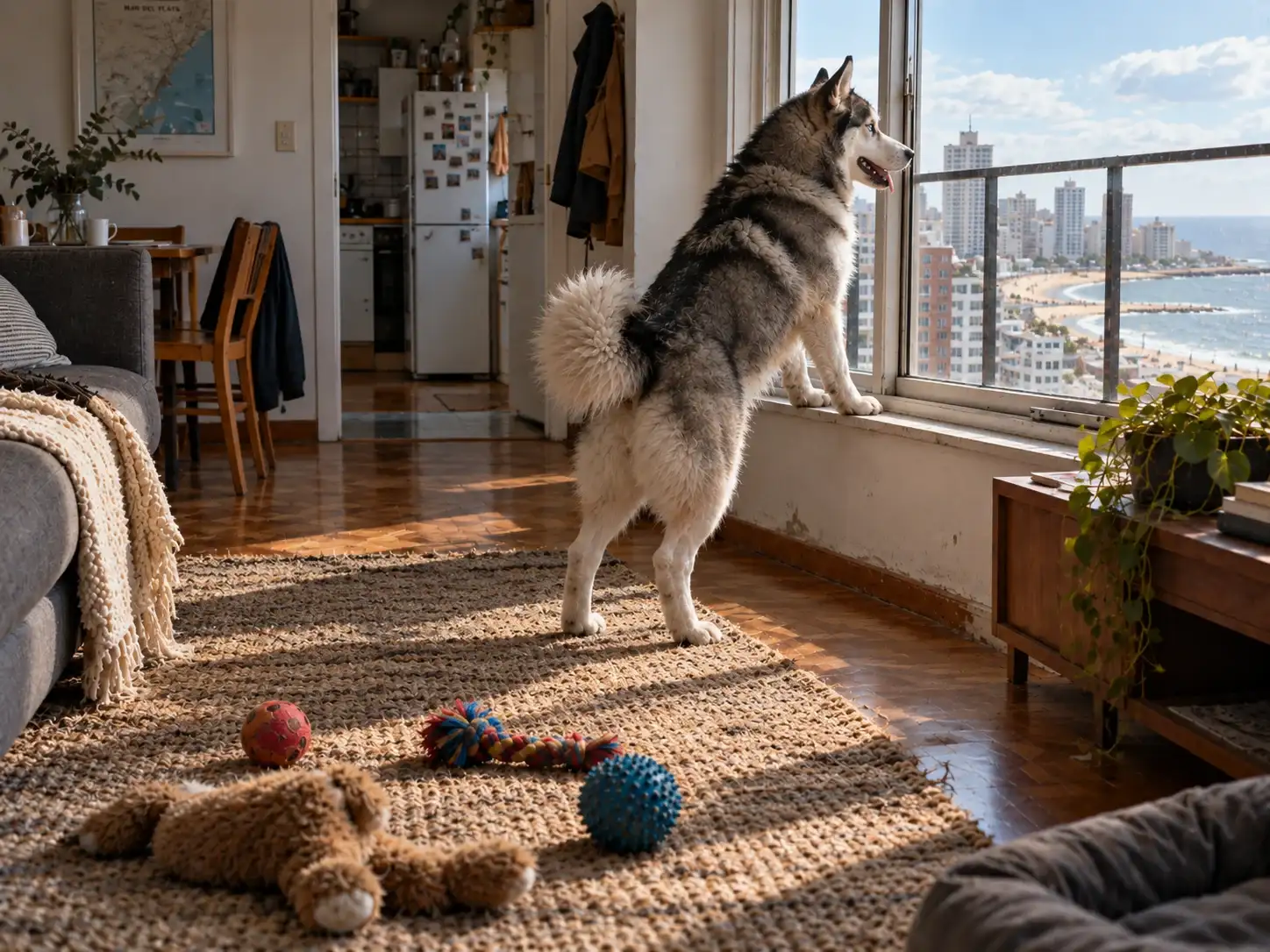 Qué perros pueden tener más dificultades para vivir en departamentos