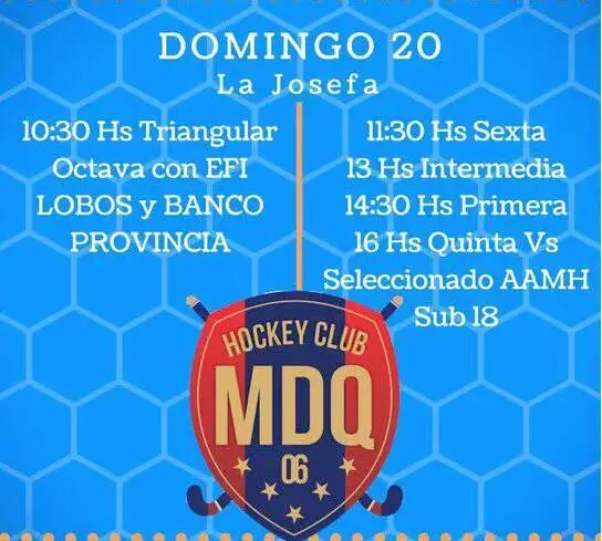 MDQ 06 tiene todo definido para el domingo