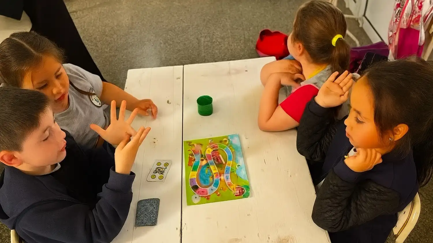 El certamen estuvo destinado a  estudiantes de salas de 5 años.