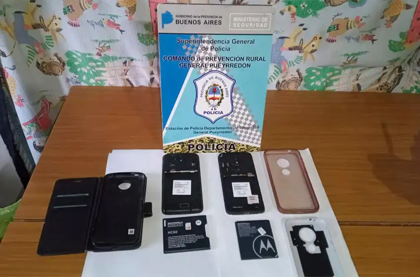 Allanaron la casa de un sujeto que tenía tranqueras robadas