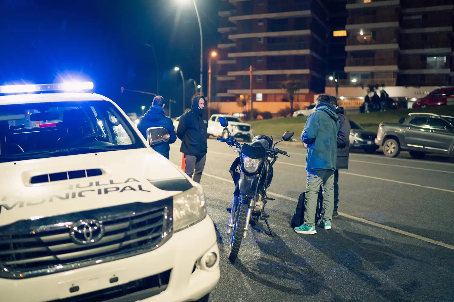 También se labraron 203 actas contravencionales.
