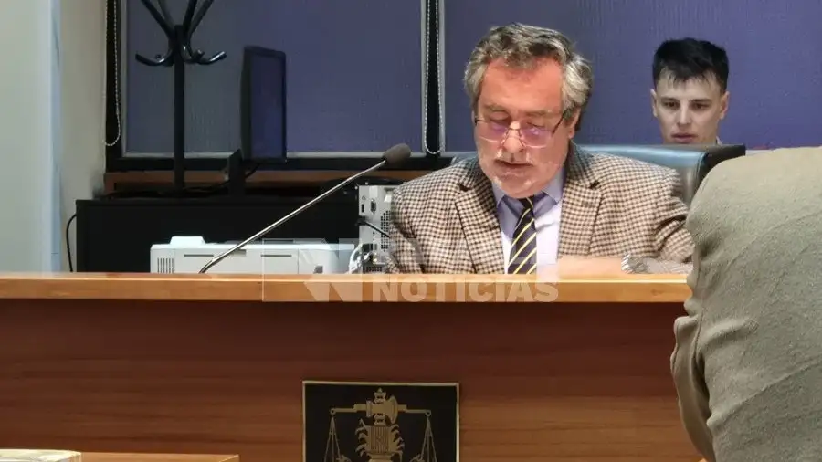 La audiencia en los tribunales rafaelinos (Gentileza: Rafaela Noticias)