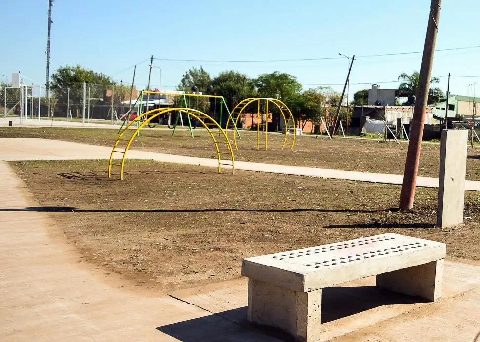 VGG: inauguración de las obras en el barrio Mortelari