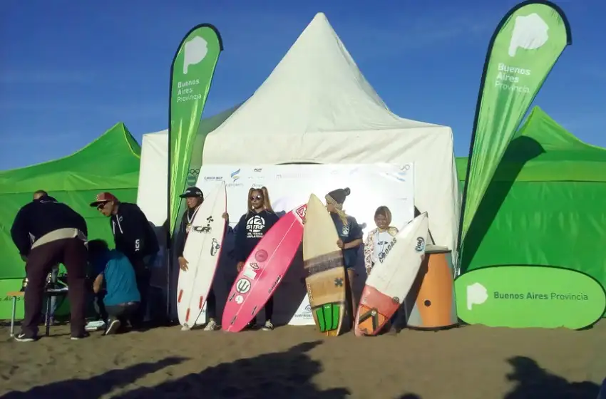 Mar del Plata campeona del torneo de surf Nacional Juvenil
