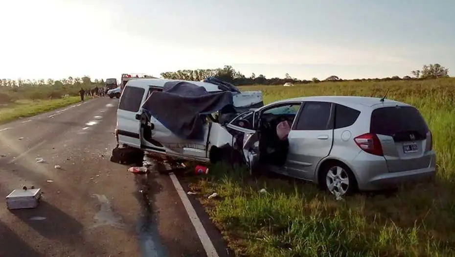 Tragedia en Ruta 18: murieron dos hermanitos