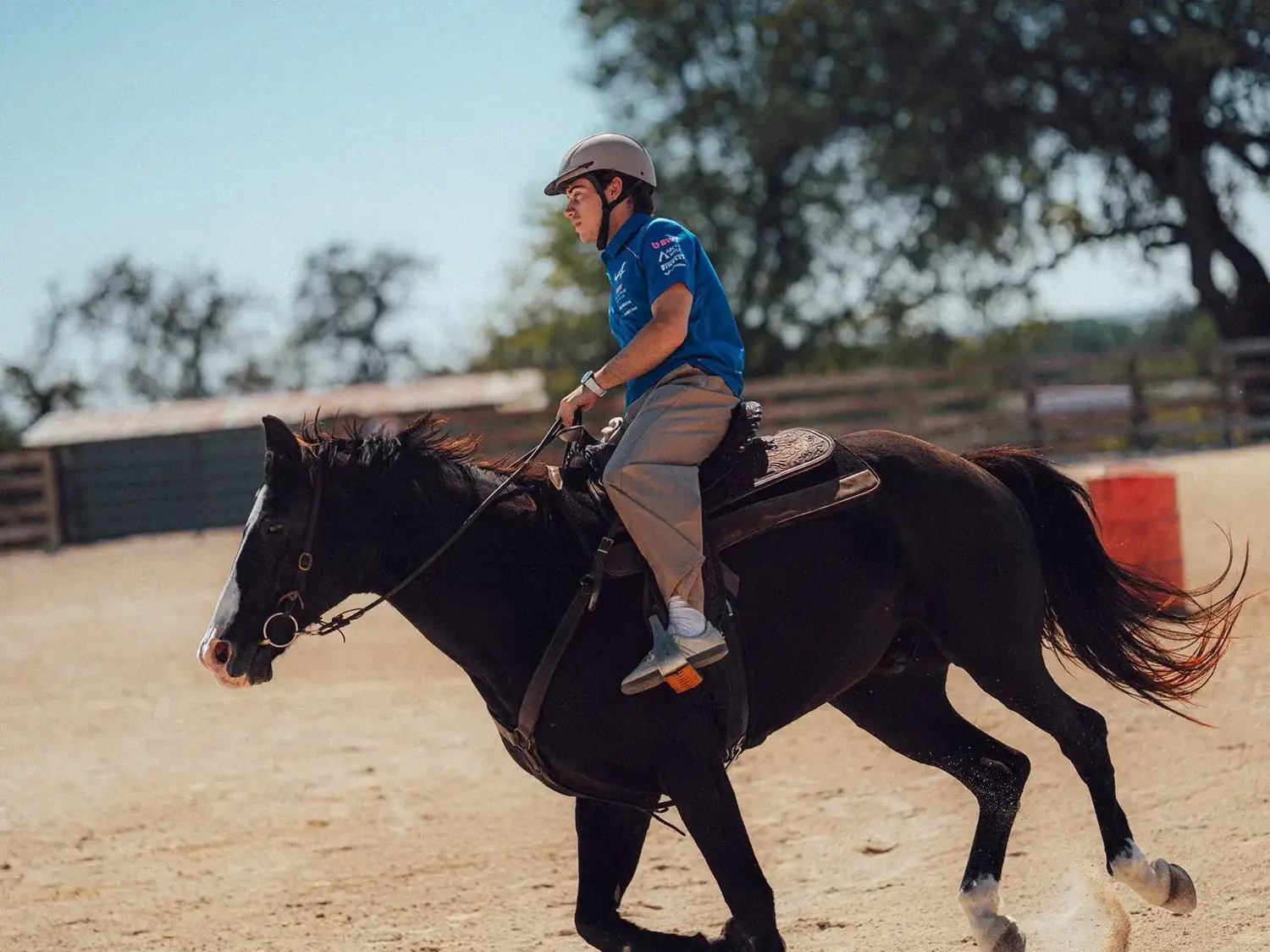Colapinto se volvió viral al mostrar su lado más gaucho en Texas