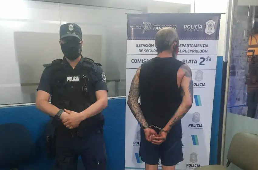 Detuvieron a un hombre que golpeó y amenazó con prender fuego a su pareja