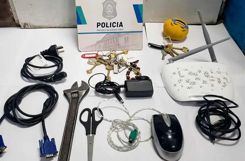 Forzaron una puerta para robar en el Colegio Gianelli