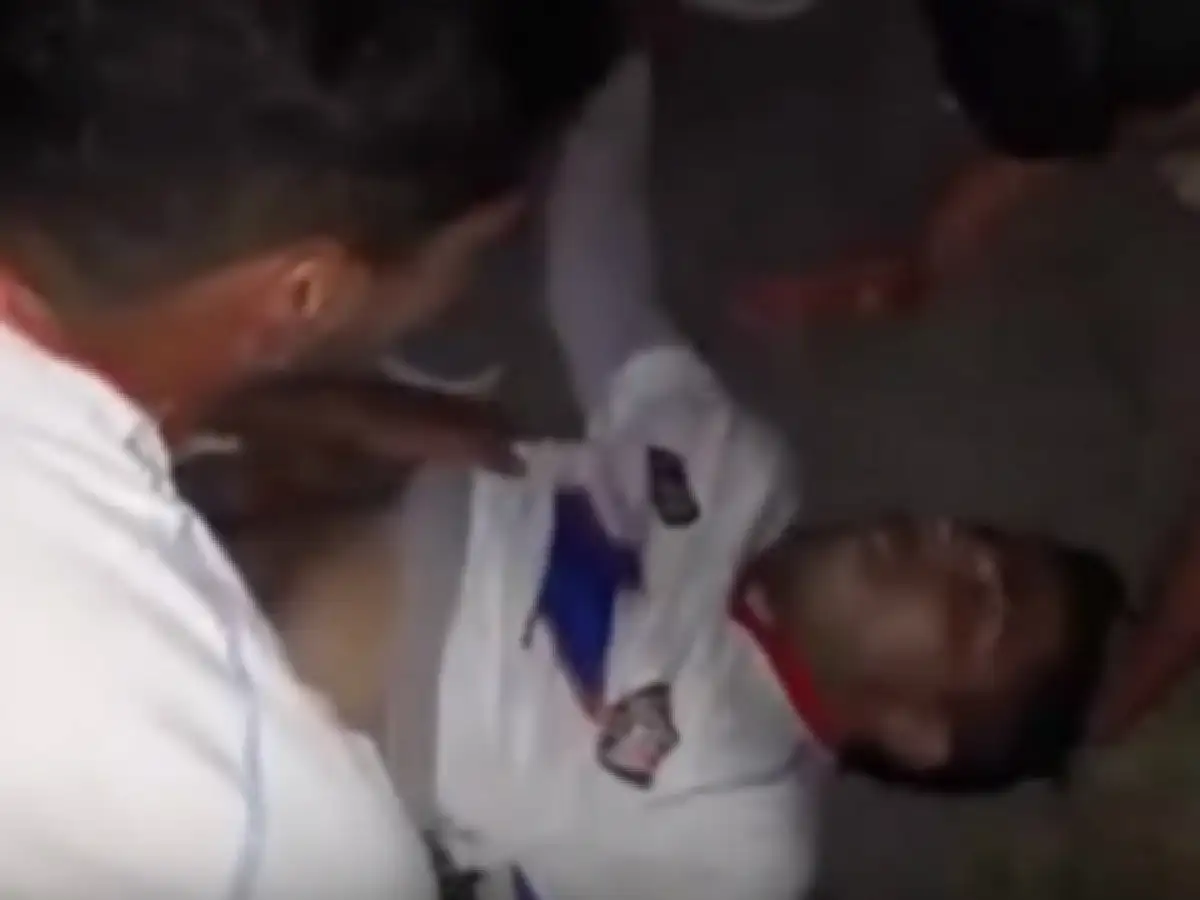 Batalla campal durante un partido de fútbol en San Luis