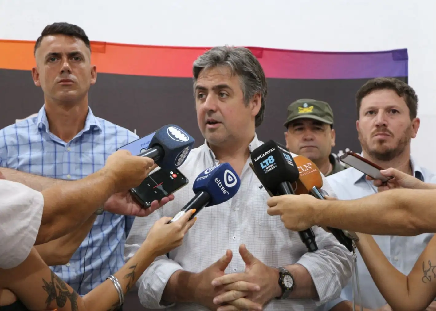 Pablo Cococcioni, ministro de Seguridad y Justicia.